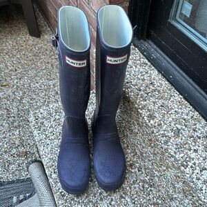 Hunter tall rain boots